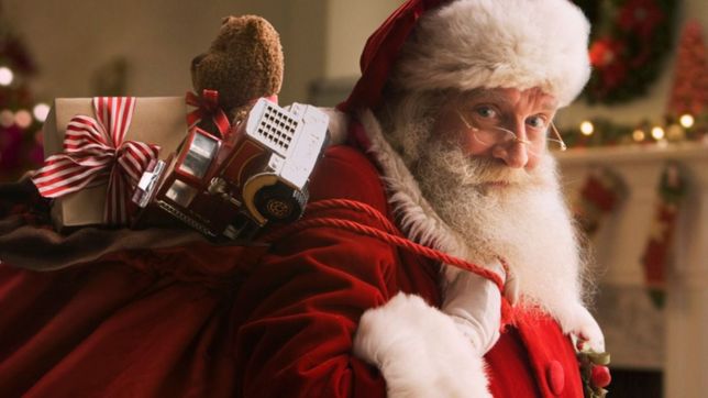 llega navidad y papa noel se suma a una campana solidaria en la plata