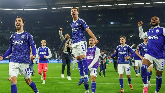 sanchez logro el ascenso con schalke 04 y el ex gimnasia jugara en la bundesliga