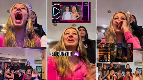 La reacción de Nina Ventre a su aparición en La Voz Argentina emocionó a sus seguidores