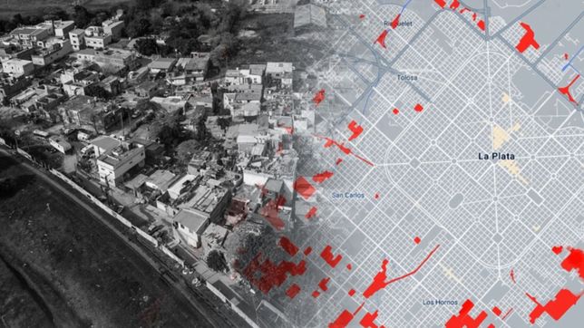 tras la frustrada toma en villa elvira, asi esta el mapa de los asentamientos en la plata