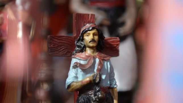 asi se celebro el dia del gauchito gil en la plata