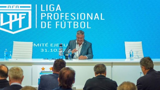 la afa se prepara para cambiar el reglamento del futbol en pleno torneo