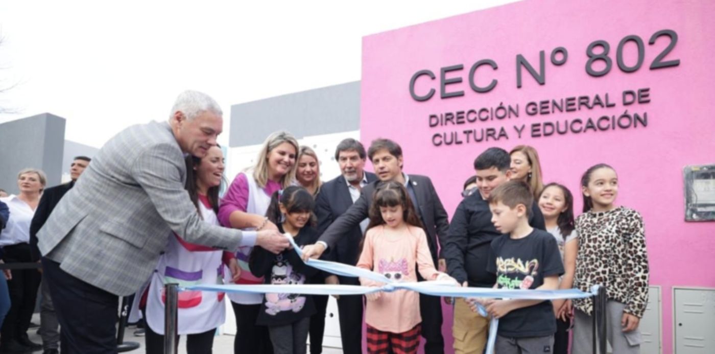axel kicillof inaugura escuela
