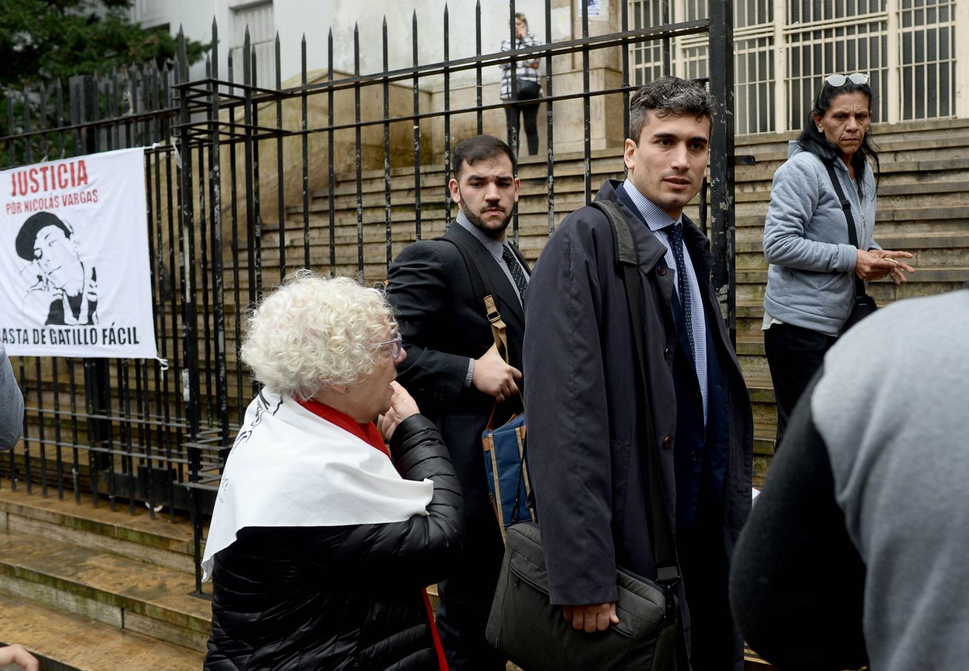 Andrés Noetzly e Ignacio Fernández Camillo, abogados de la familia de la víctima en el juicio oral.