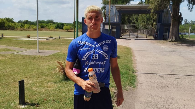 nicolas barros schelotto se sumo a los entrenamientos del lobo y se prepara para la firma