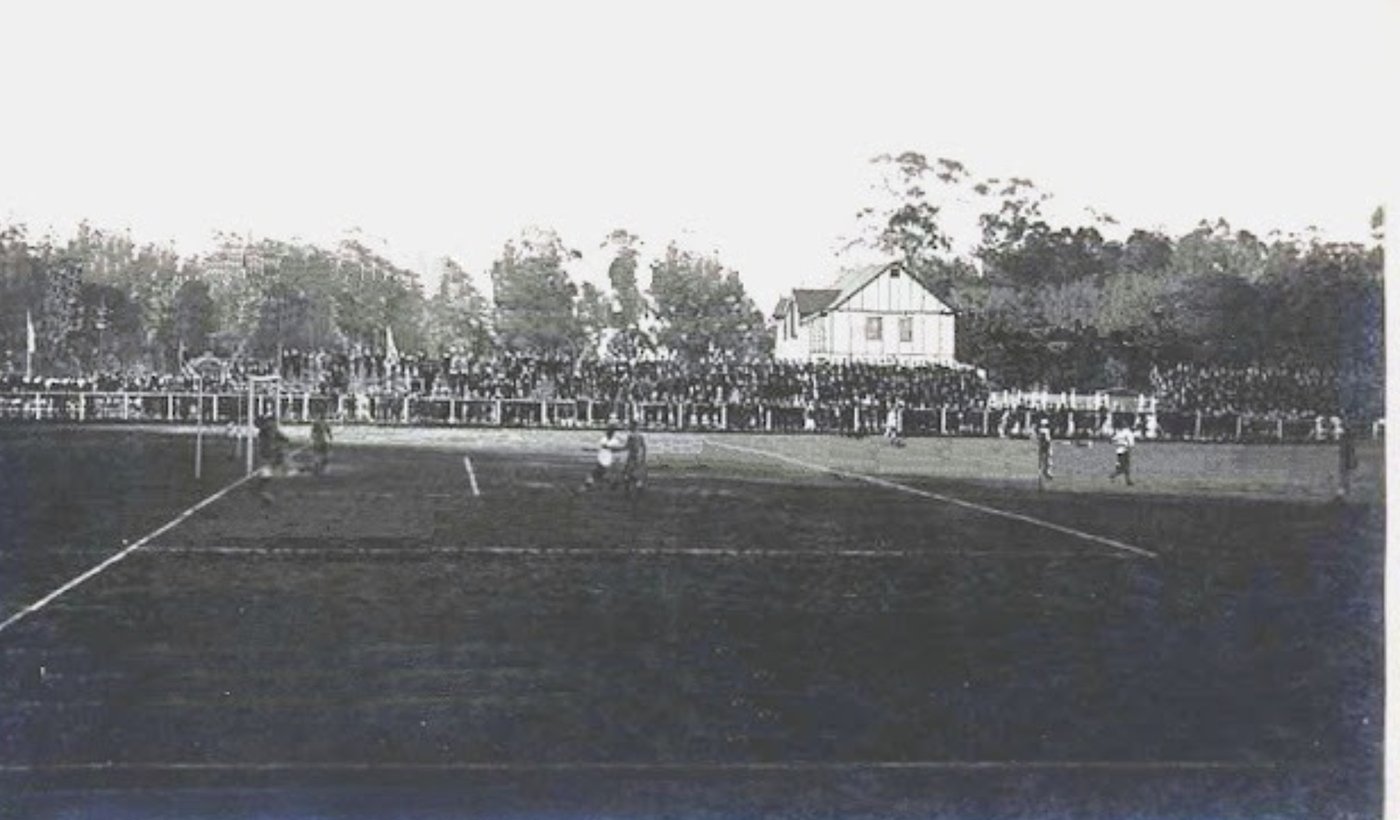 El viejo Estadio de Gimnasia.