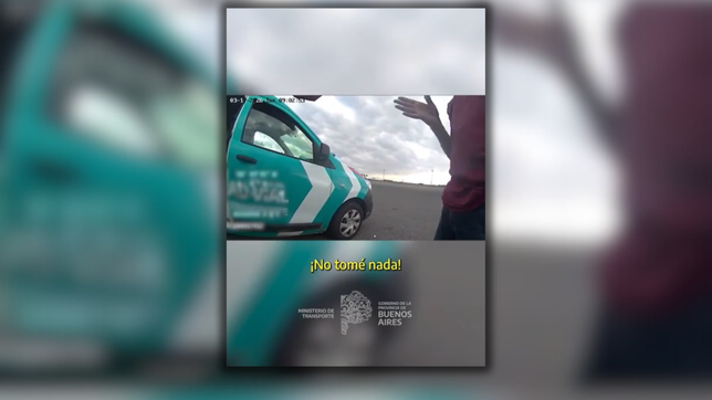 nego haber tomado, dio positivo de alcoholemia en la autopista la plata-buenos aires y termino confesando