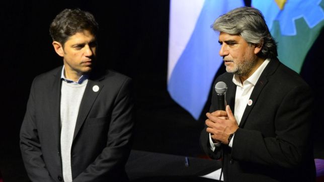 rodeado de sindicalistas, asumio el nuevo ministro de trabajo de la provincia