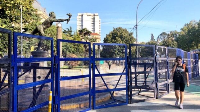 el centro de la plata blindado en la previa del mensaje de kicillof