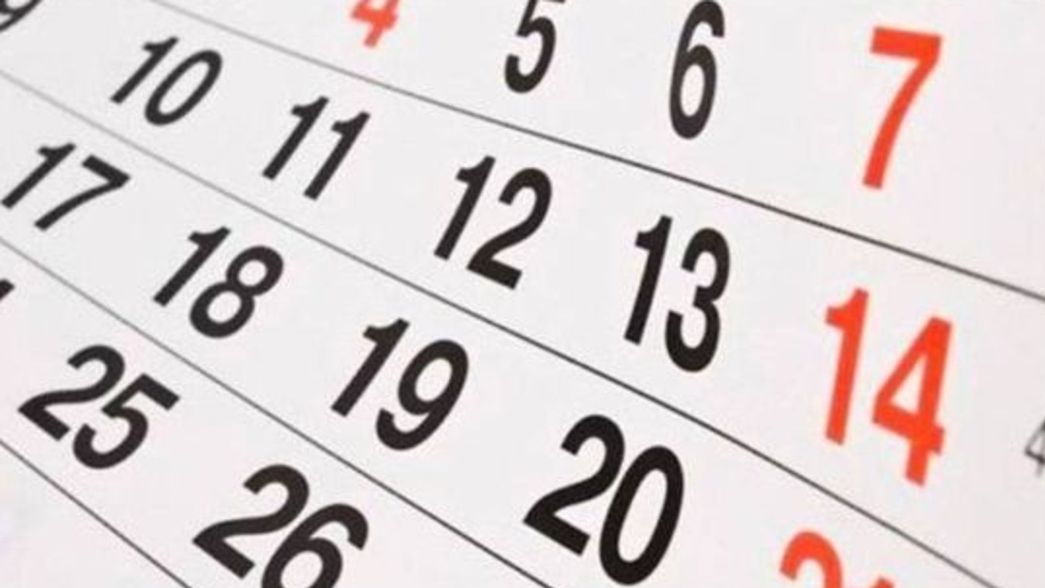 ¿Cuánto falta para el próximo feriado y fin de semana largo?