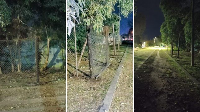 tension en una zona de la plata cercana a facultades de la unlp por un intento de usurpacion