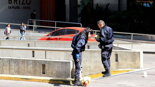 amenazas, ataque al personal y fuga: asi fue el robo al hotel grand brizo de la plata