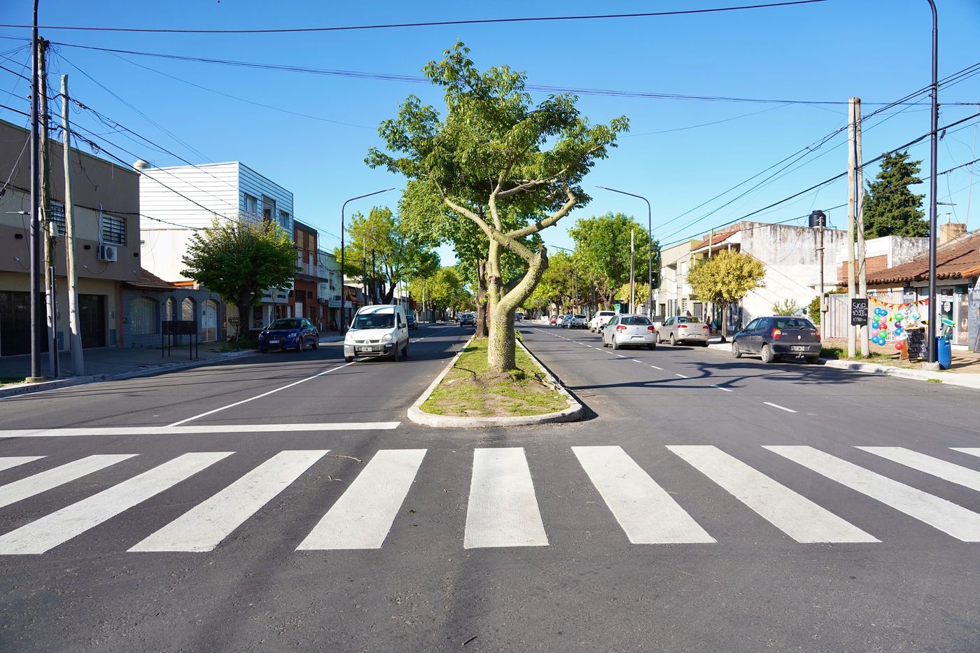 Obras avenida 60 Los Hornos (4)