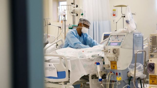 la ocupacion de camas esta por debajo del pico de 2020 por primera vez en dos meses