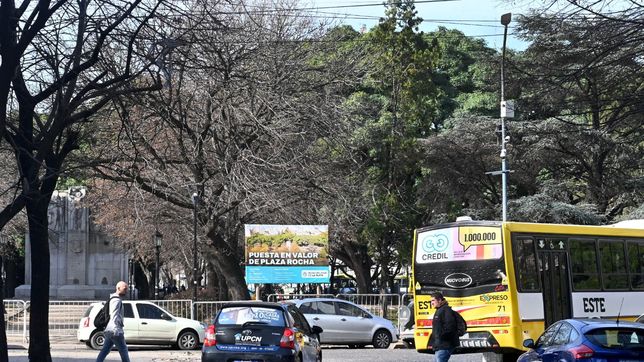 empezaron a trabajar en plaza rocha para su remodelacion y ya no se podra entrar