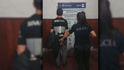 Lo detuvieron por asaltar a su exsuegro pero descubrieron que estaba detrás de otros robo