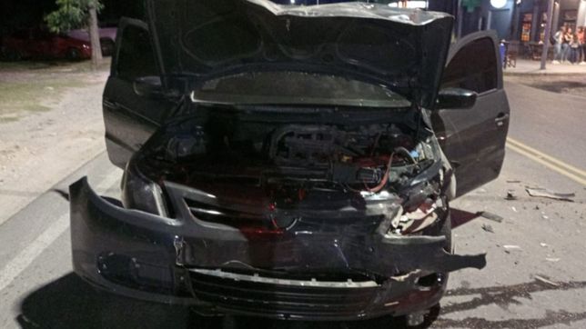 un bebe de seis meses resulto herido tras un terrible choque en la region