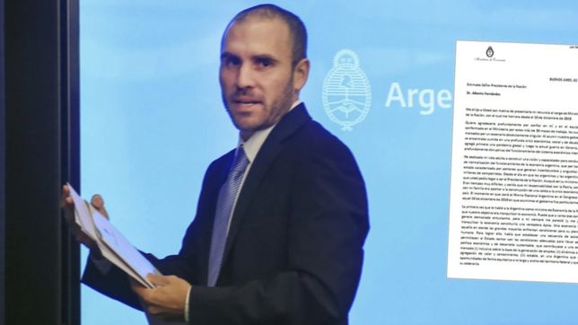 las frases mas fuertes de la carta de renuncia de martin guzman