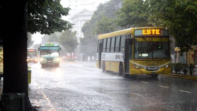 sabado de tormentas y alerta por vientos fuertes a la noche en la plata