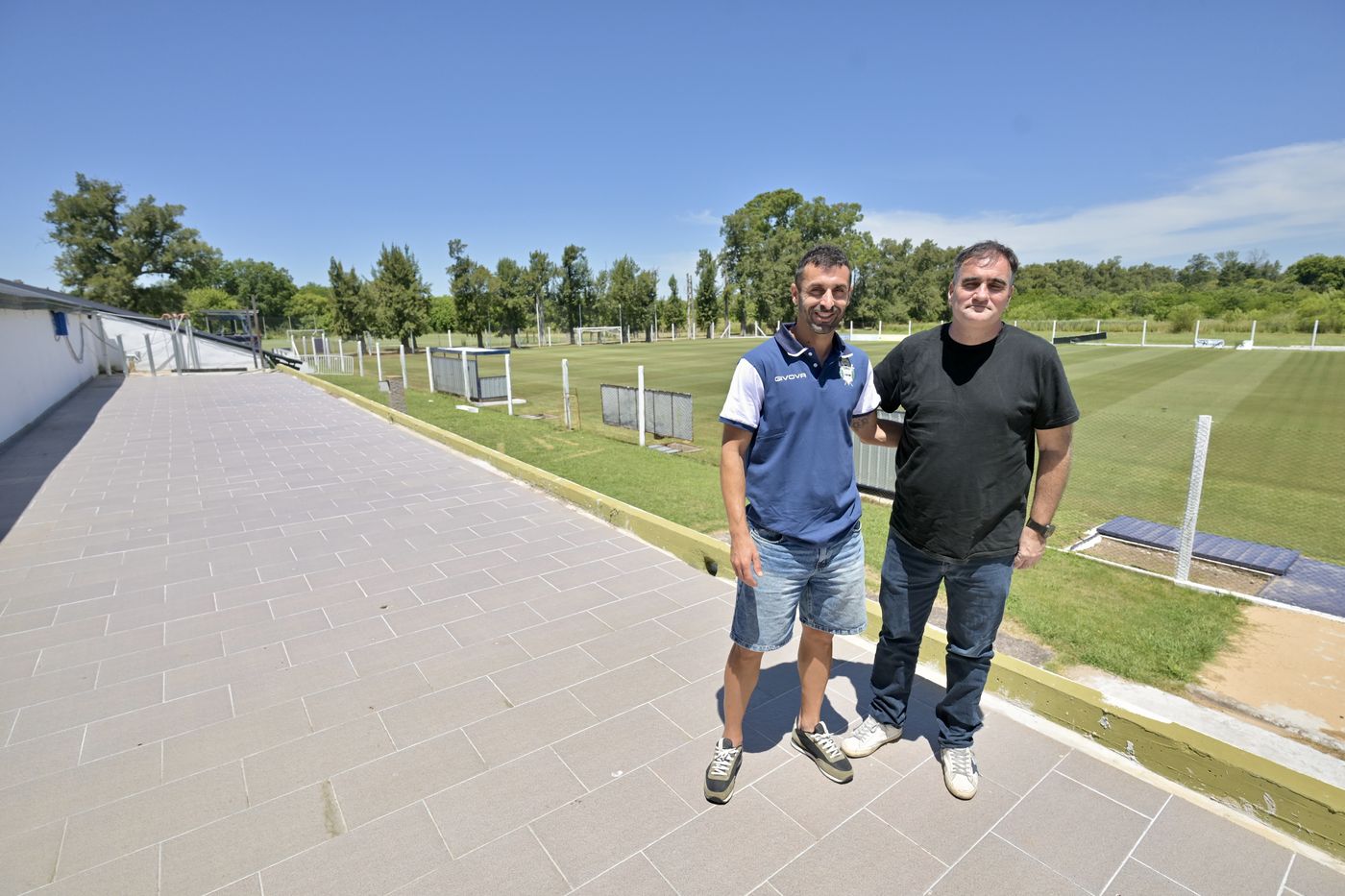 Carlos Anacleto junto a Fernando Zaniratto