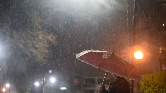 viernes de frio y con lluvias de punta a punta en la plata