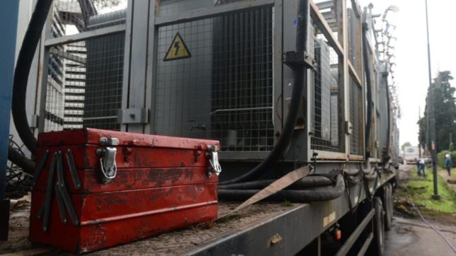 ¿cual fue la zona exacta donde se dio la falla que dejo sin luz a la mitad de la plata?
