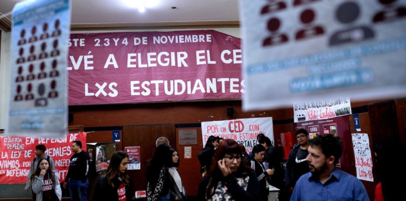 Elecciones estudiantiles en la facultad de derecho UNLP