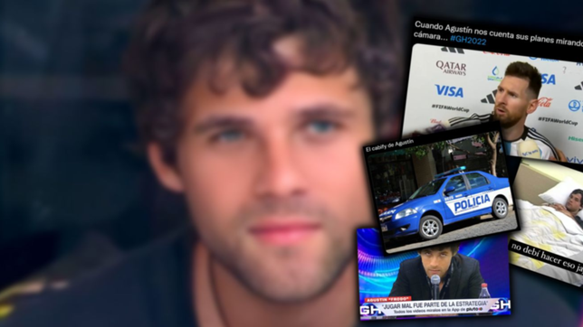 cayo la frodoneta, agustin se fue de gran hermano y estallaron los memes en las redes