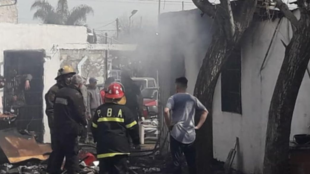 Un incendio destruyó el club Villa Lenci y piden ayuda para reconstruirlo