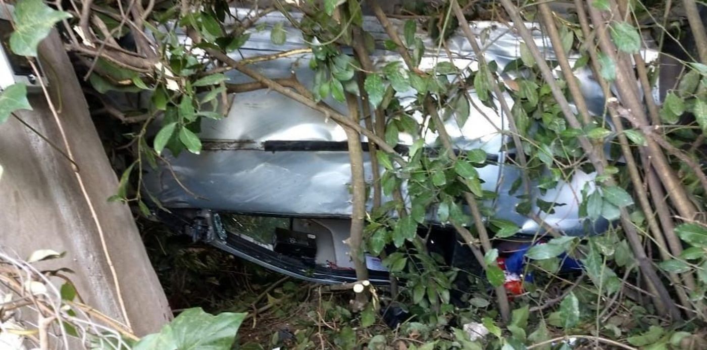 accidente en camino centenario y 483