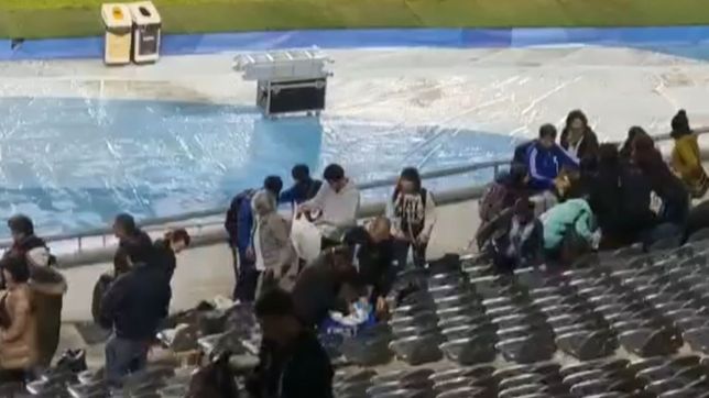 video: la ejemplar actitud del publico japones tras el partido ante senegal en la plata