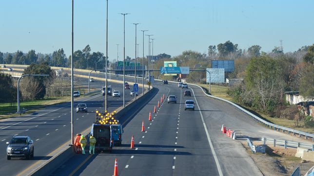 asi es la obra para ampliar la autopista y evitar congestiones en hora pico