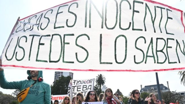 realizan una nueva marcha a casacion para pedir la absolucion de lucas puig