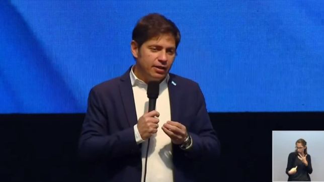 video: axel kicillof defendio el lenguaje inclusivo y llamo a los chicos a rebelarse