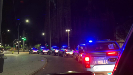 Secuestraron 14 motos, tras la intensa caravana en el centro de La Plata