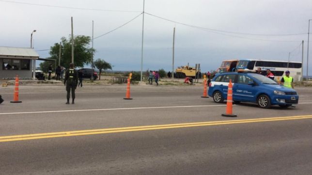 dos micros platenses quedaron varados despues del encuentro de mujeres en chubut