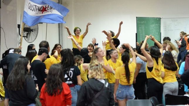 asi vivieron los estudiantes de la unlp el cierre de las elecciones
