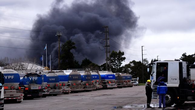 ypf creo un comite de crisis tras el incendio en la refineria