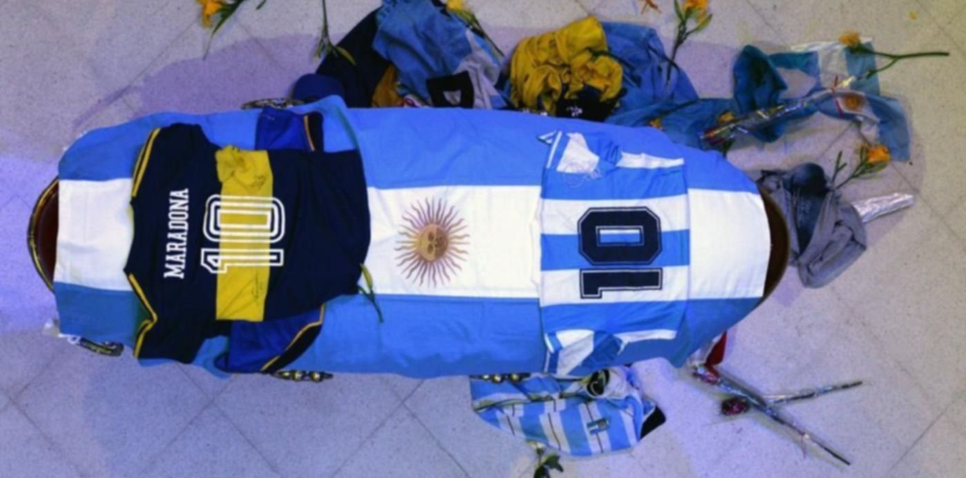 Diego Maradona velatorio