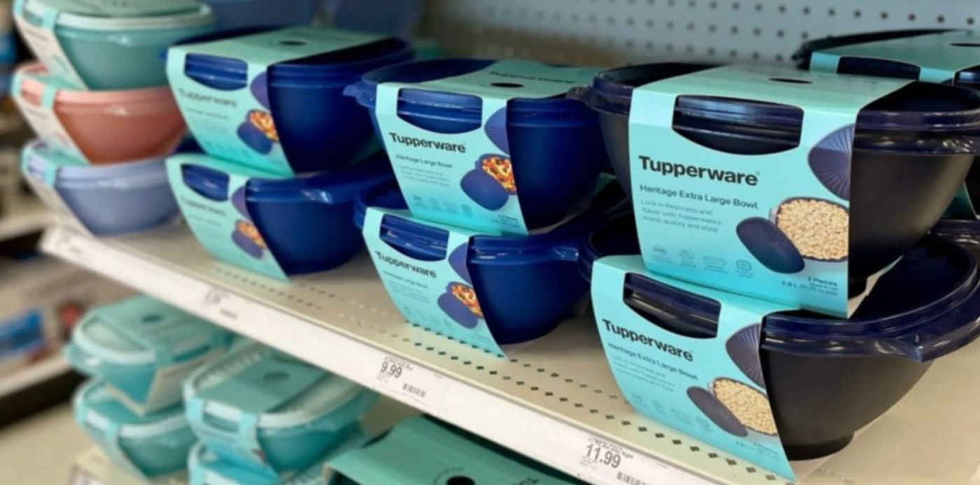 Deberás cuidar tus Tupperware más que nunca: su fabricante está al borde de  la quiebra