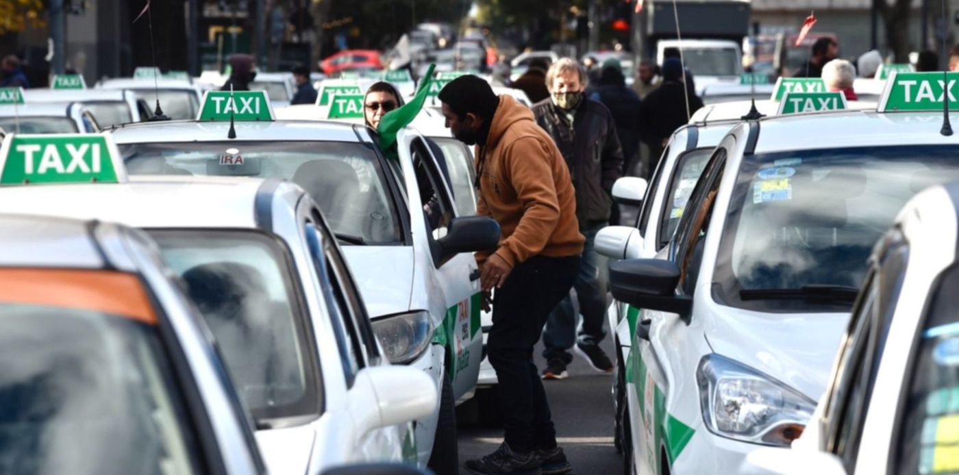 Protesta de taxistas