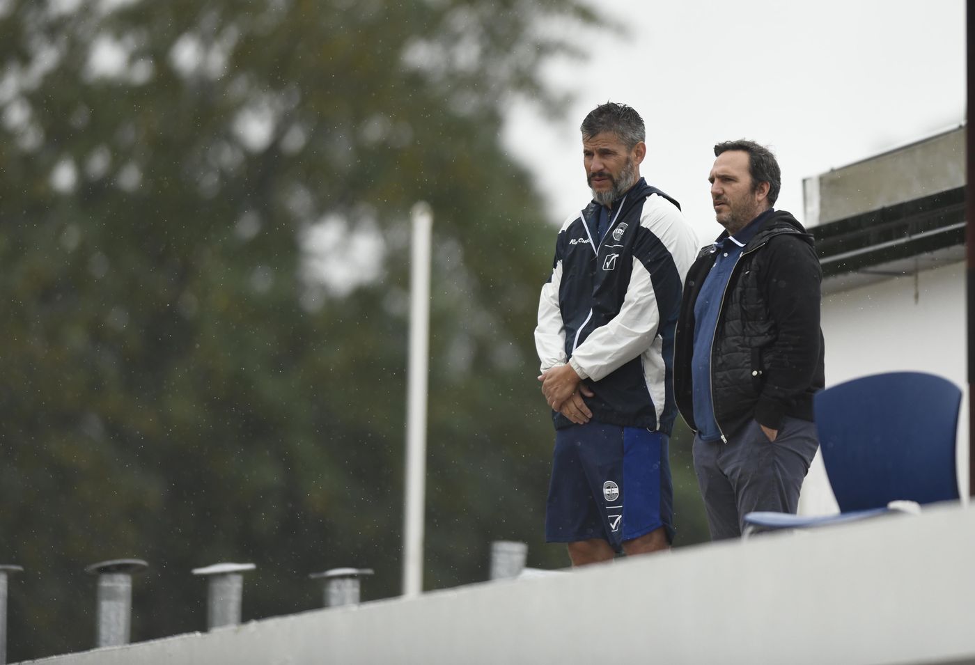 Gimnasia entrenamiento Estancia Chica pretemporada Pereyra Brunati