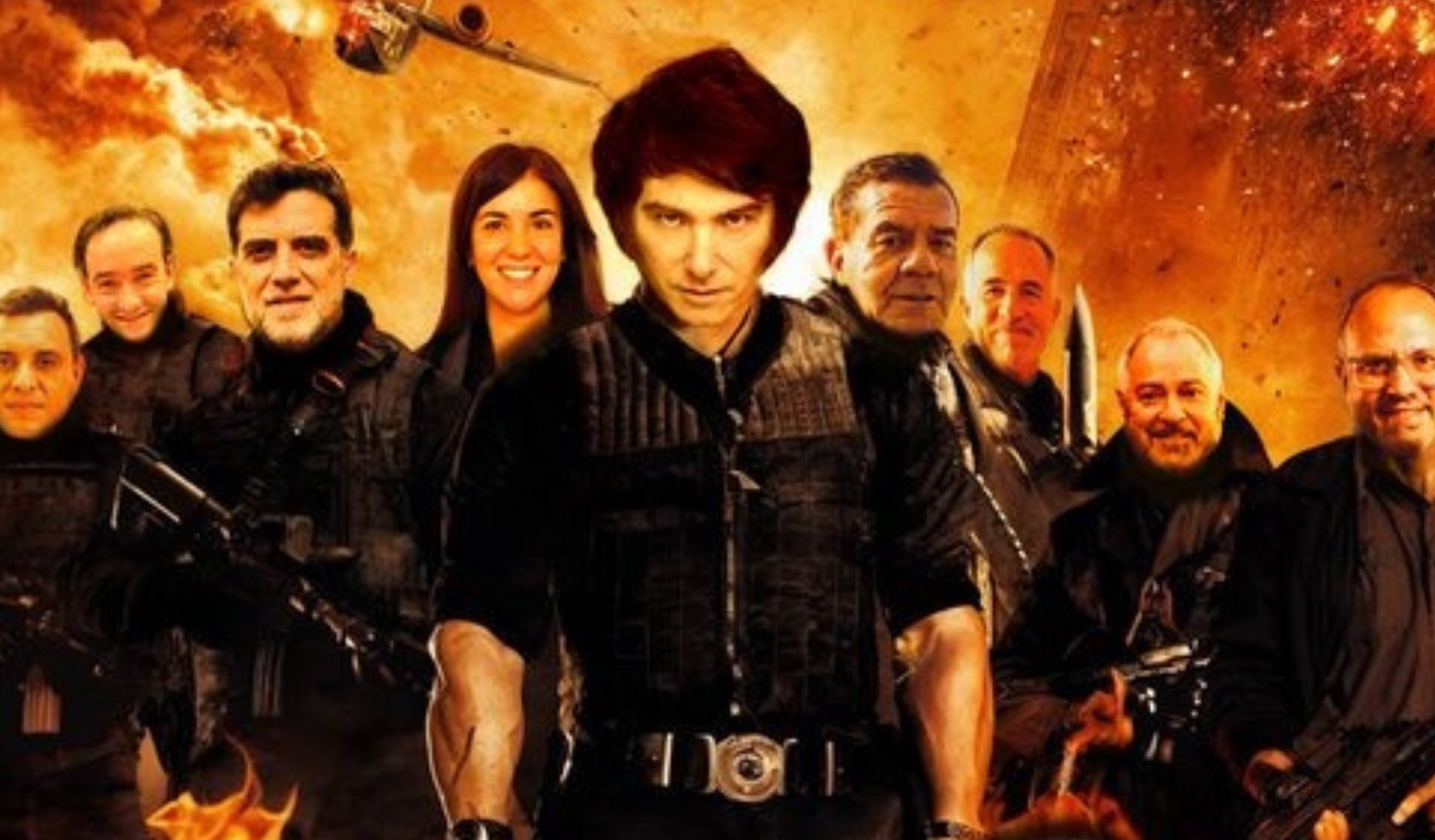 flyer Milei LLA lanzamiento campaña la plata