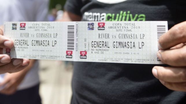 los triperos ya compraron unas 2 mil entradas para ver la semifinal de gimnasia y river