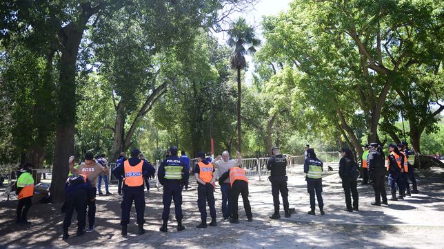 el riguroso operativo de seguridad de aprevide para el encuentro de estudiantes en la copa argentina