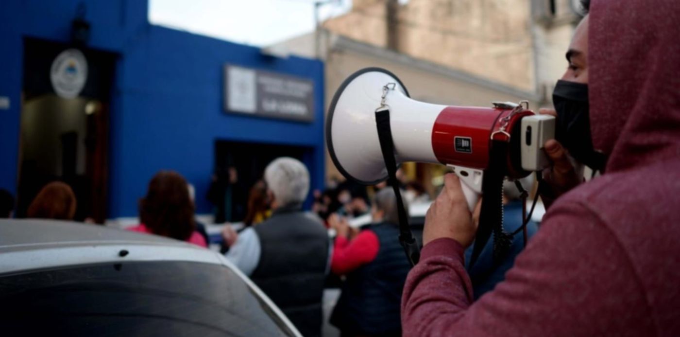 Marcha inseguridad La Loma