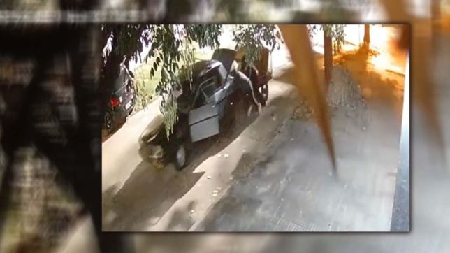 video: robaron $2 millones en materiales pero se quedaron sin bateria mientras huian