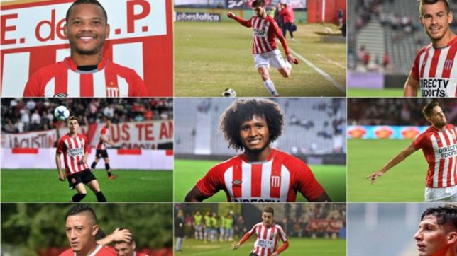 uno por uno, los jugadores que trajo estudiantes en los ultimos cuatro mercados de pases