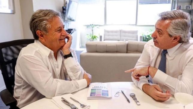 duhalde volvio a criticar a alberto fernandez y lo comparo con de la rua: esta grogui