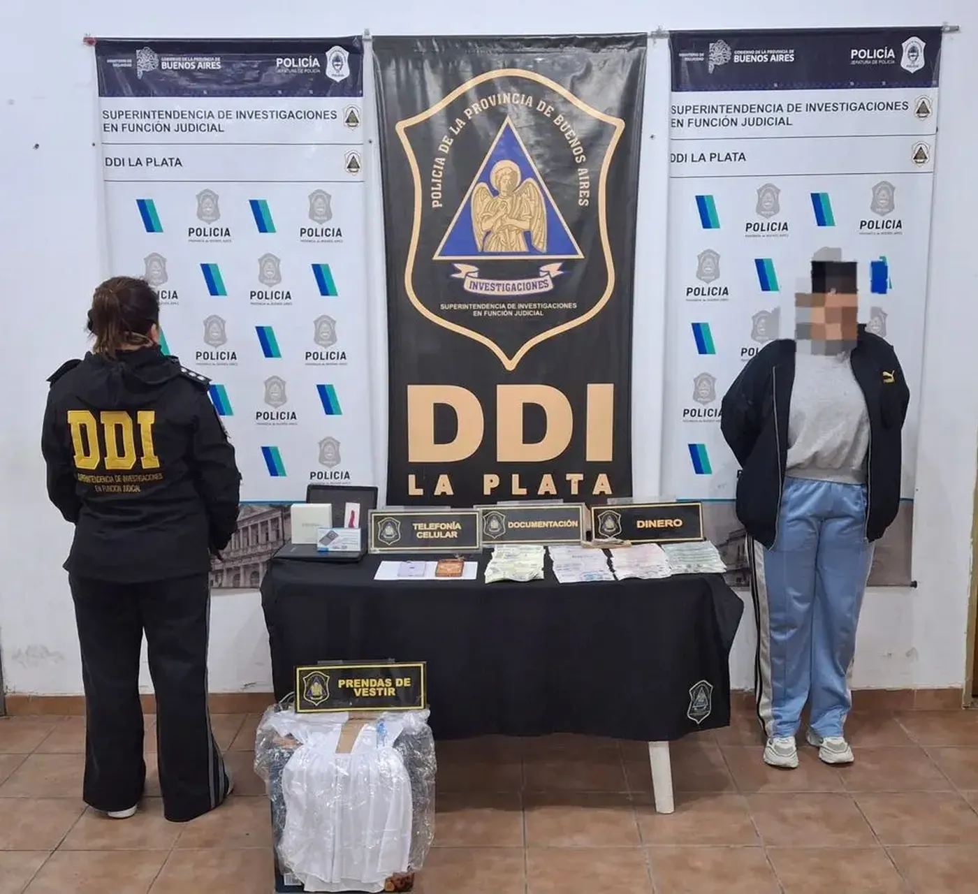 Los allanamientos en La Plata y Pinamar terminaron con cuatro personas detenidas acusadas de integrar la organización